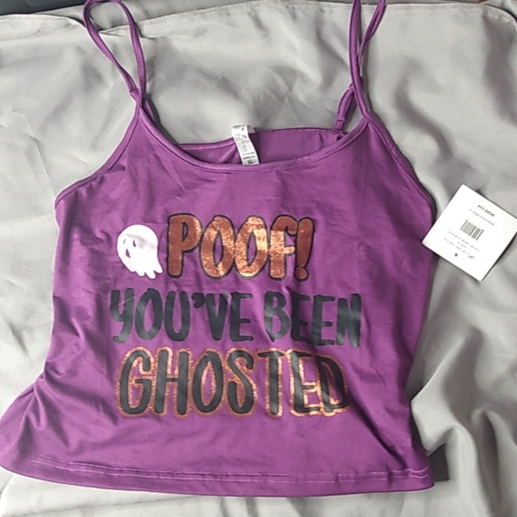 NWT XL POOF YOU HAVE BEEN GHOSTED PJ SET HALLOWEEN - Picture 5 of 6